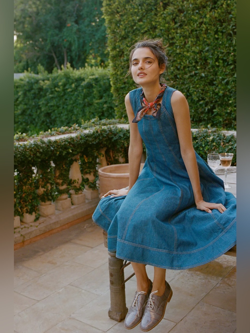 Pilcro Anthropologie Denim Dress